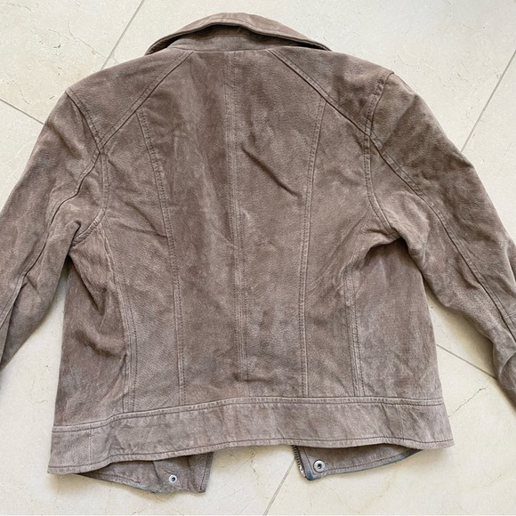 Blank NYC 100% Suede Jacket Taupe XS - Picture 11 of 16